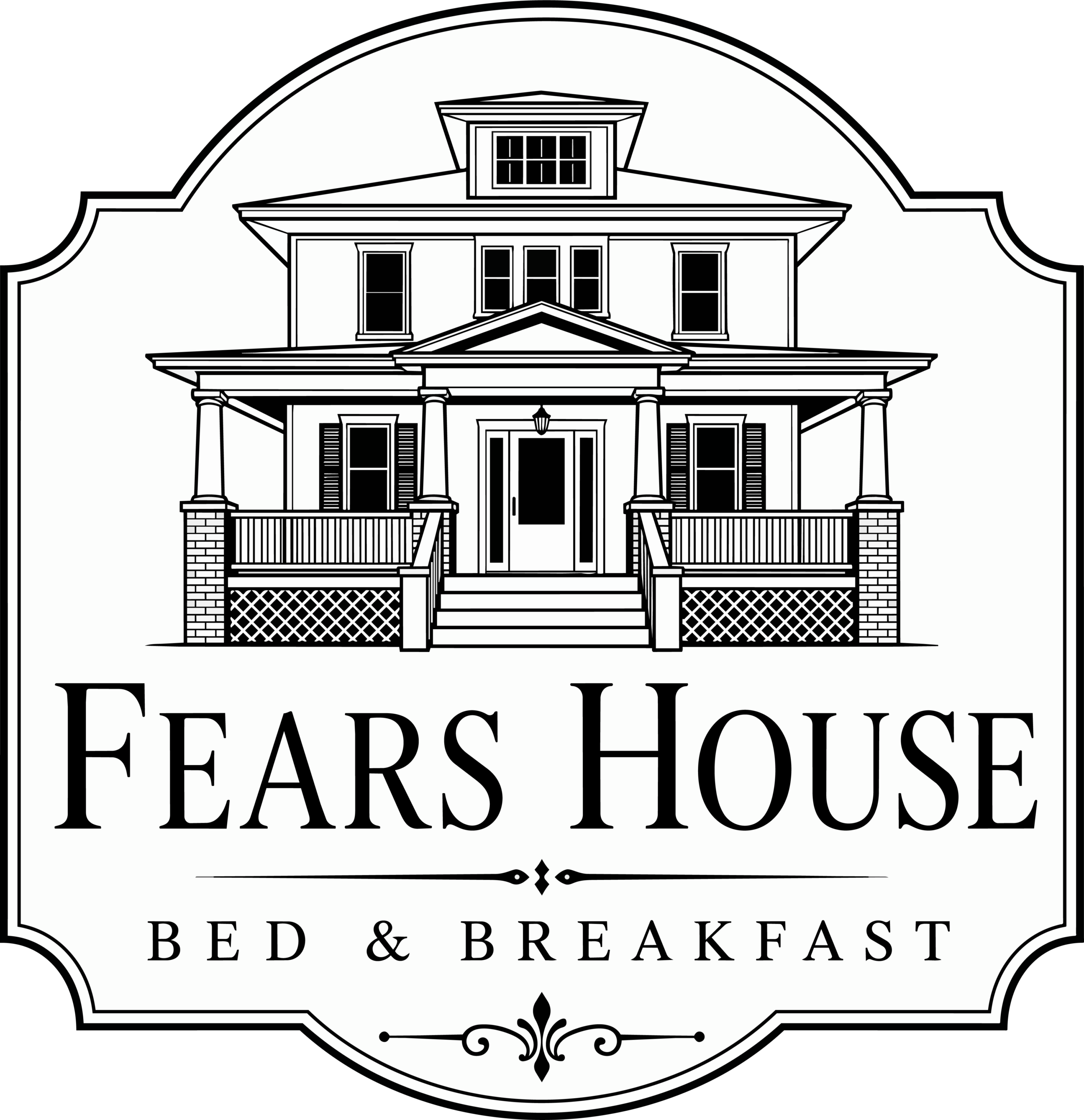 Fears House Bed & Breakfast Laura’s Room logo